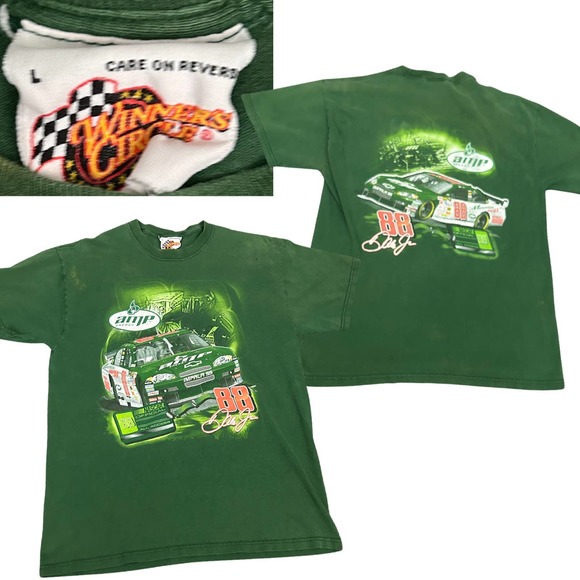 2008 Amp Energy Dale Earnhardt JR 88 Nascar T Shirt / Men’s M/L * - Picture 1 of 5